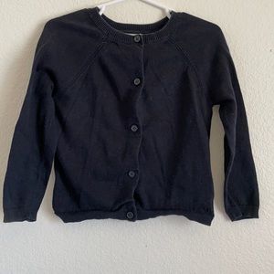 Crew-Neck Cardigan for Toddler Girls